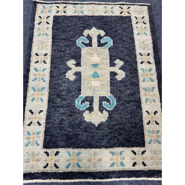 Turkish Oushak Rug 2'4" x 3'1" For Sale In Houston - Image 6 of 6