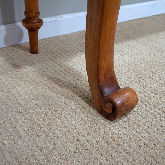Brown Early Victorian Marble Top Console Table For Sale - Image 8 of 12