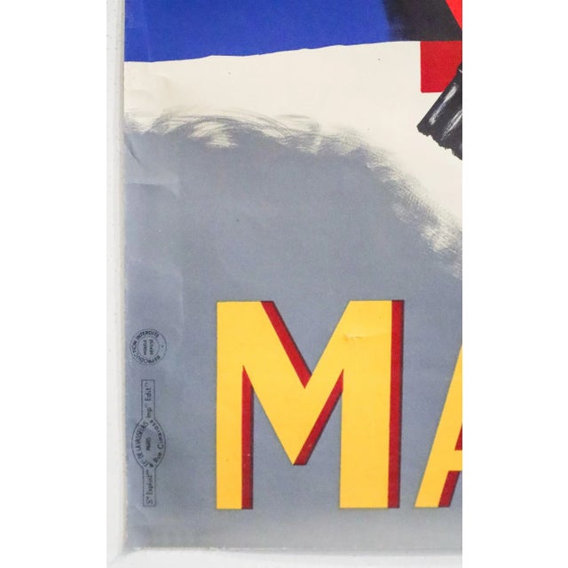 1950s French Advertising Poster - Cirage Mayola, Quel Éclat! (Shoe Polish) For Sale - Image 4 of 5