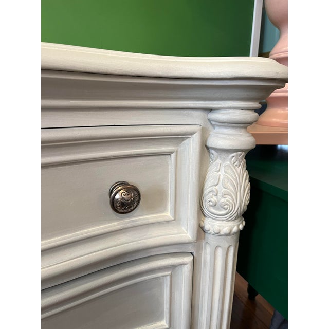 1960s American Drew Painted Nightstand | Chairish