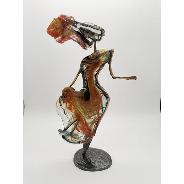 1970s Yves Lohé, Morgan Sac, 1970s, Gilded Bronze Sculpture For Sale - Image 5 of 5