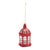 Contemporary Glittered Glass Lantern Ornament (Set of 6) For Sale - Image 3 of 5