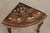 Vintage Anglo Indian Round Inlaid Coffee Table W. 4 Stools For Sale - Image 15 of 18