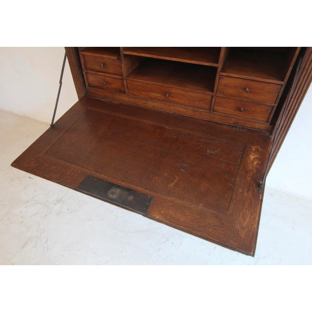 Late 18th Century Louis XVI Oak Secretary For Sale - Image 17 of 18