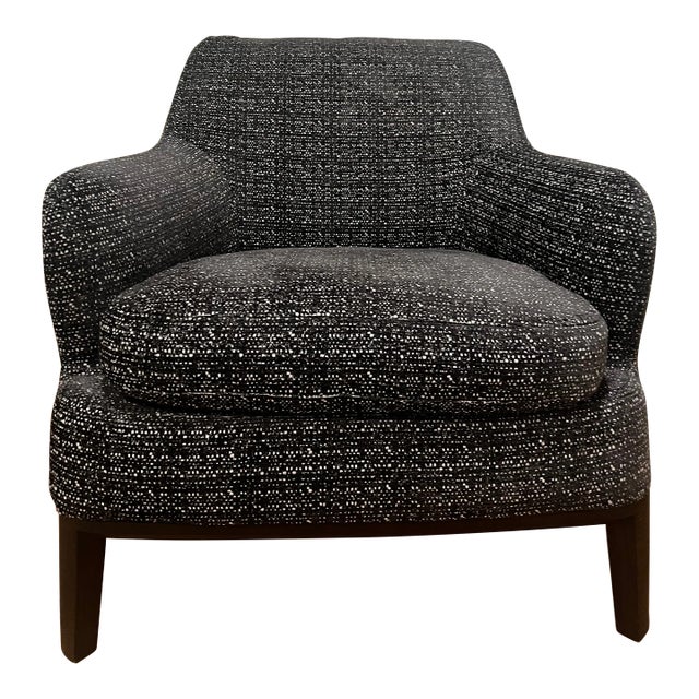 Maxalto Febo Lounge Chair in Elettra Jacquard For Sale