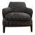 Maxalto Febo Lounge Chair in Elettra Jacquard For Sale