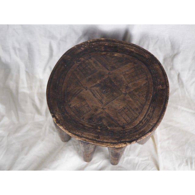 Brown 19th Century Nigerian 10 Legged Nupe Stool For Sale - Image 8 of 10