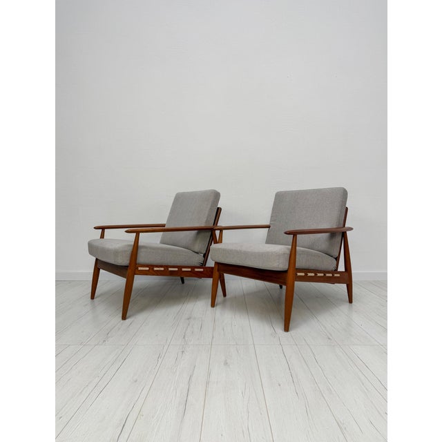 Mid-Century Danish Teak Armchair, 1960s For Sale - Image 9 of 16