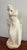 Early 19th Century Carrara Marble Sculpture of a Romantic Young Girl with a Signed Jug For Sale - Image 4 of 12