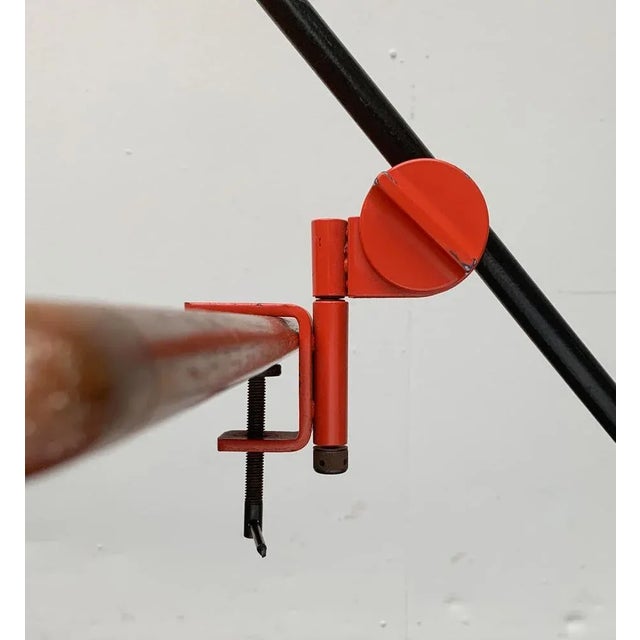 Black Vintage Italian Sintesi Morsetto Table Lamp by Ernesto Gismondi for Artemide For Sale - Image 8 of 18