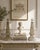 Pair of lightweight wooden obelisks handcrafted in Indonesia, possibly Balsa Wood. Each piece features a 4.5” x 4.5”...