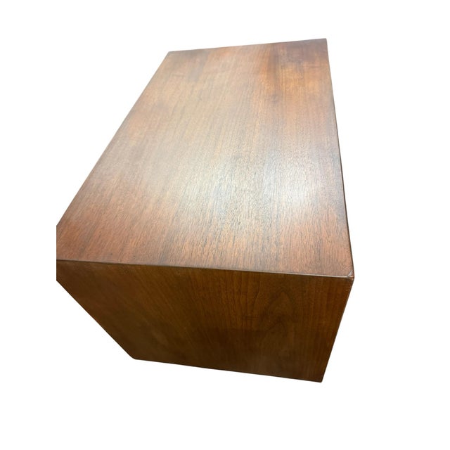 Mid-Century Modern Mid Century Walnut Rosewood Nightstand Stanley For Sale - Image 3 of 10