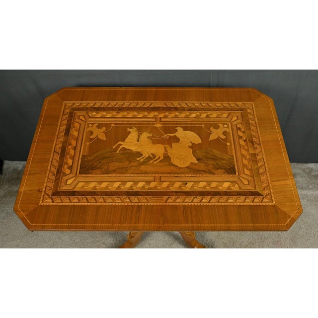 Coffee Table in Cherry and Walnut For Sale - Image 4 of 18