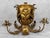 Rococo Vintage Italian Gold Gilt Metal Centerpiece Planter Candlestick Holder For Sale - Image 3 of 10