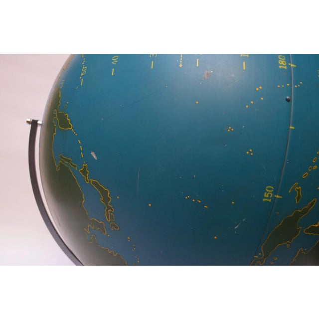 Large-Scale Vintage Military Globe / Activity Globe by a.j. Nystrom For Sale - Image 9 of 13