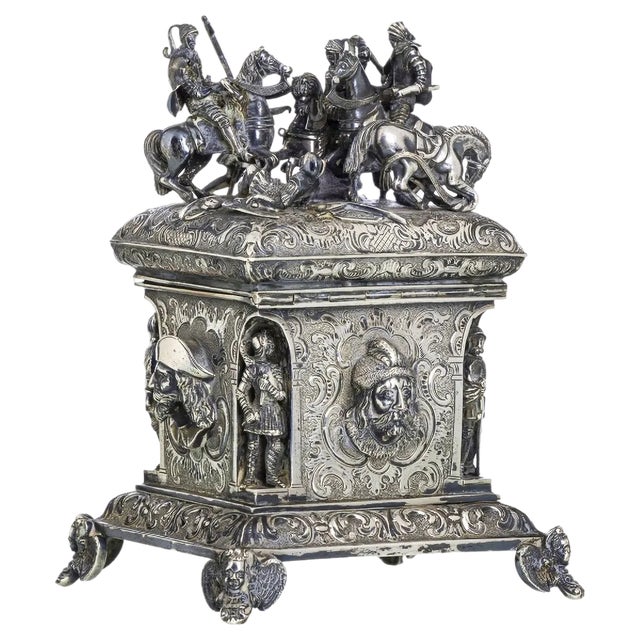 Silver Box Austria-Hungary, 18th Century For Sale
