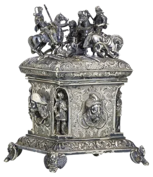 Silver Box Austria-Hungary, 18th Century