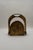 Metal Floral Brass Magazine Rack, 1920s For Sale - Image 7 of 9