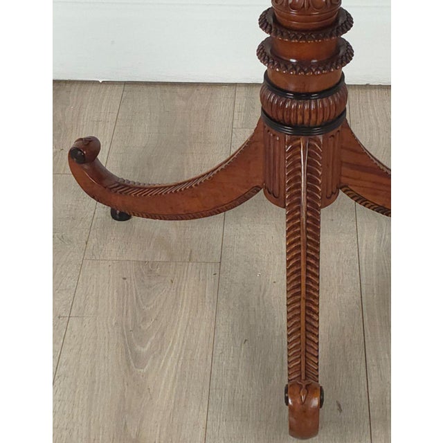 Anglo-Indian Satinwood and Ebony Writing Table, Circa 1830 For Sale - Image 12 of 12