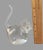 This vintage art glass crystal paperweight features a beautifully crafted cat figurine. The clear crystal material and...