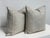 Modern Thom Filicia Home Collection Striped Border Decorative Pillows, Pair For Sale - Image 3 of 12