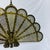 19th Century Gilt Bronze Brass Victorian Peacock and Sphinx Fire Screen Fan For Sale - Image 10 of 18