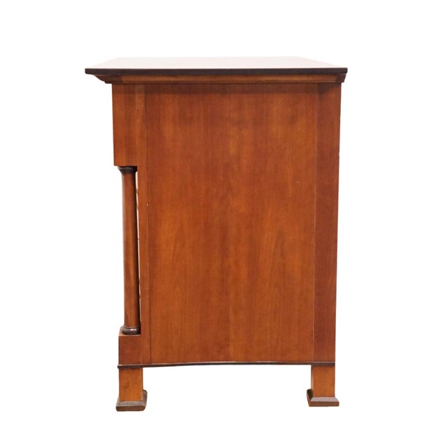 Henredon Furniture Solid Mahogany Traditional Empire Style 32" Three Drawer Nightstand 4901-06-3619 For Sale - Image 10 of 14