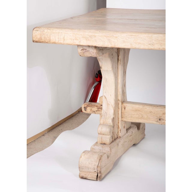 19th Century Italian Baroque Style Refectory Table, 10 Feet Long For Sale - Image 15 of 18