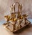 Silver Antique Edwardian American Silverplate Egg Cup Set, Six Cups and Six Spoons on Footed Tray - 13 pcs For Sale - Image 8 of 18