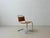 Brown Cantilever Chair with Cognac Leather Covering For Sale - Image 8 of 18