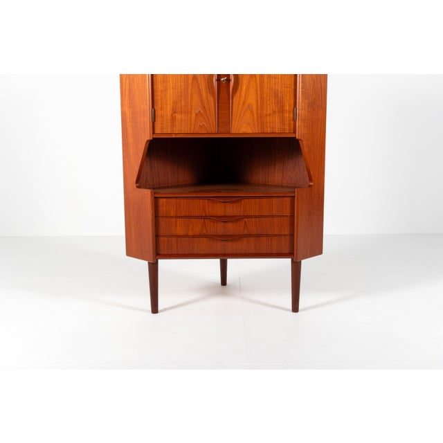 Vintage Danish Teak Cabinet with Drawer, 1960s For Sale - Image 13 of 17