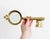 Oversized Brass Skeleton Key Magnifier, Late 20th Century For Sale - Image 10 of 12