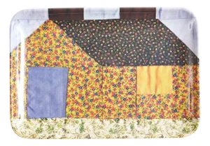 Patchwork Rectangular Tray