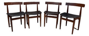 Roundette Nesting Dining Chair Hans Olsen Frem Røjle Danish Modern