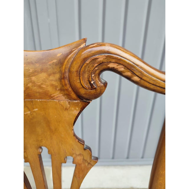 Baroque Armchair, 1940s For Sale - Image 15 of 18