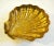 Metal Vintage Large Clam Shell Bowl in Brass For Sale - Image 7 of 7