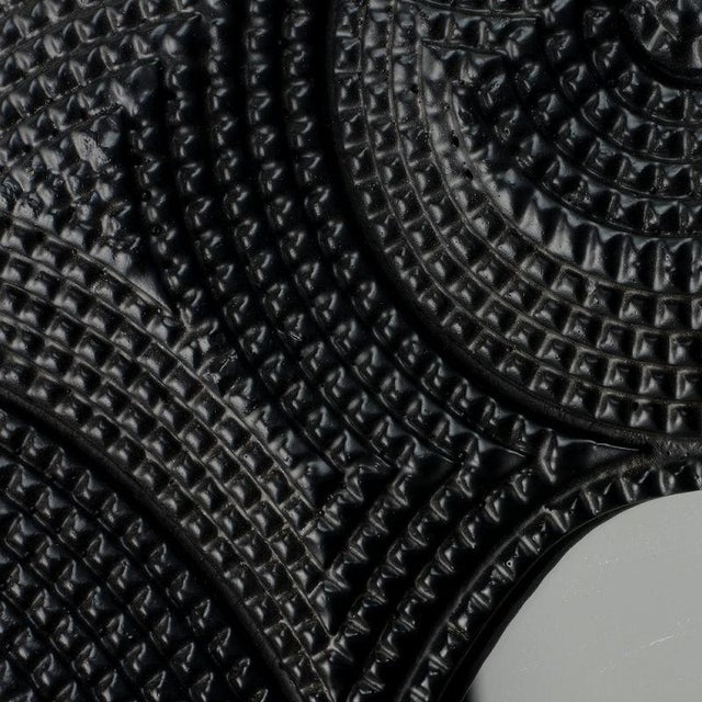 Jamie Young Baroque Mirror in Black For Sale - Image 4 of 5