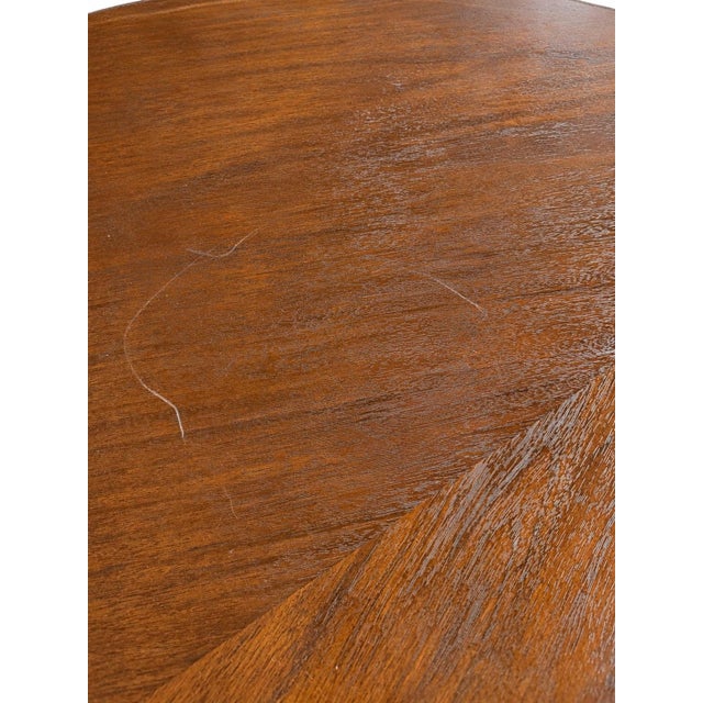 2020s Round Dining Table With Eight Barbara Barry Dining Chairs, 9 Pc For Sale - Image 5 of 12