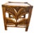 Rattan Coffee Table in the style of Vivai Del Sud For Sale