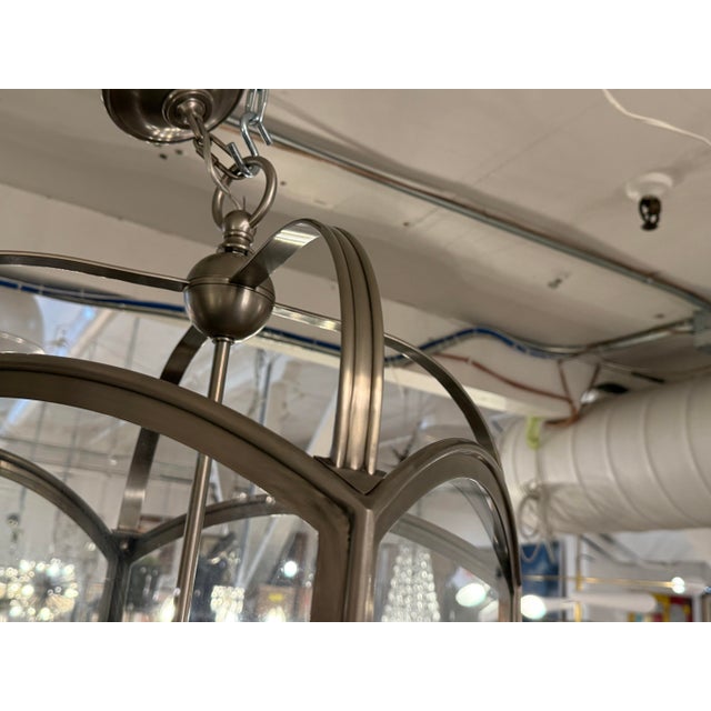 e.f. Chapman for Visual Comfort Signature Arch Top Lantern Pendant For Sale - Image 9 of 12