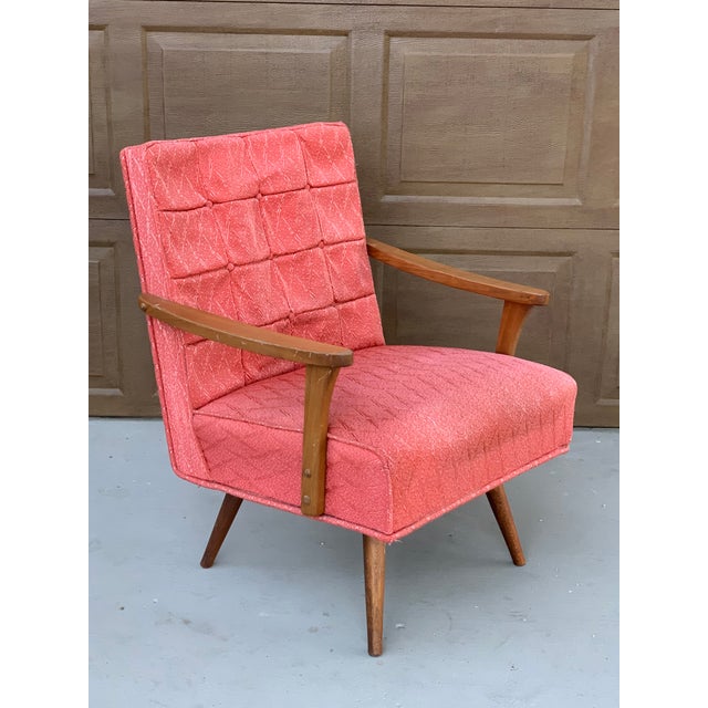 Mid Century Modern Spring Rocket Rocking Chair Chairish