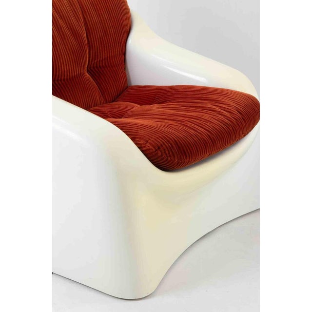 Galassia Armchairs by Ferdinando Buzzi, 1970s, Set of 2 For Sale - Image 3 of 10