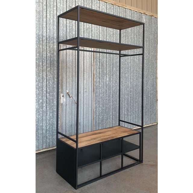 New Open Wardrobe or Coat Rack with Shoes Compartment or Bench For Sale - Image 17 of 18