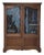 Art Nouveau Display Cabinet in Stained and Gilded Pine Wood, England, 1930 For Sale