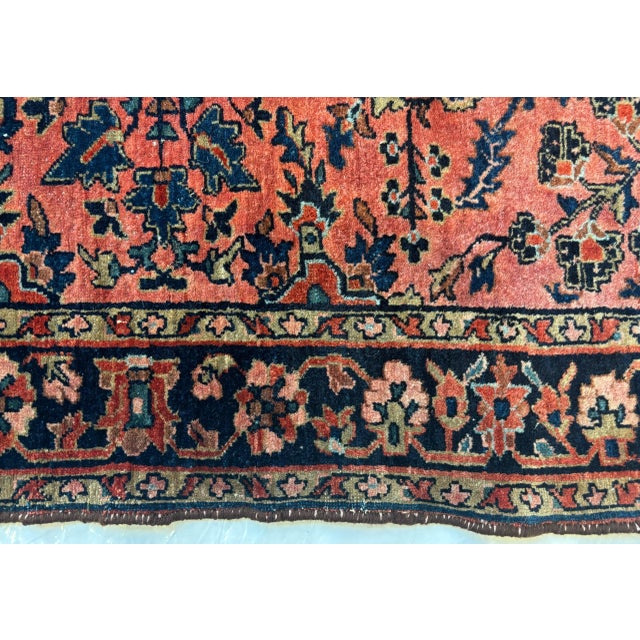 Antique Persian Sarouk, 3'8" X 4'10" For Sale - Image 4 of 6