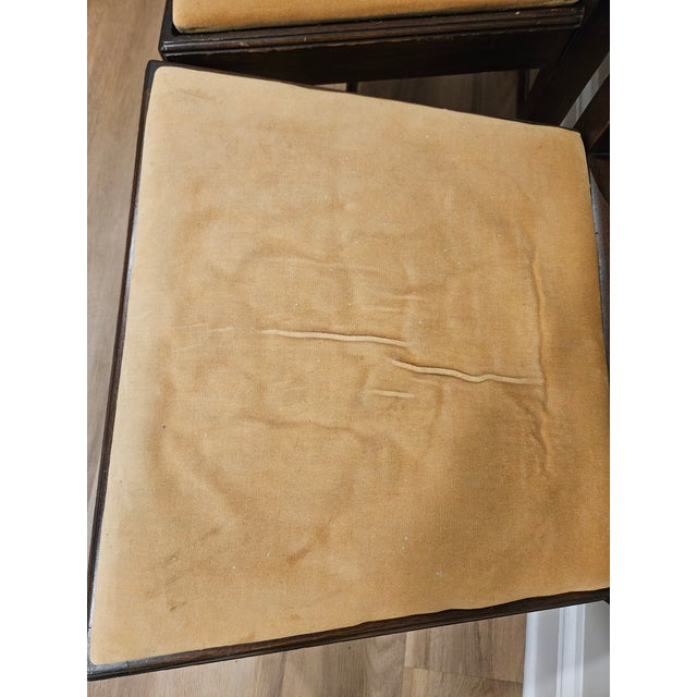 Brown Pair of 1970s Henkel-Harris Chippendale Chairs For Sale - Image 8 of 10