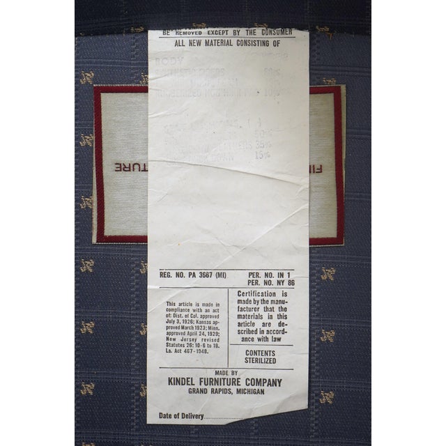 Pair Kindel Philadelphia Clawfoot Wing Back Chairs For Sale - Image 18 of 18