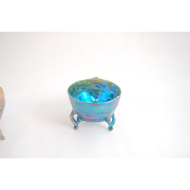 New - Never used at an exhibition or in public. Each peace is unique and handmade by a glass artist. Comes in a giftbox....