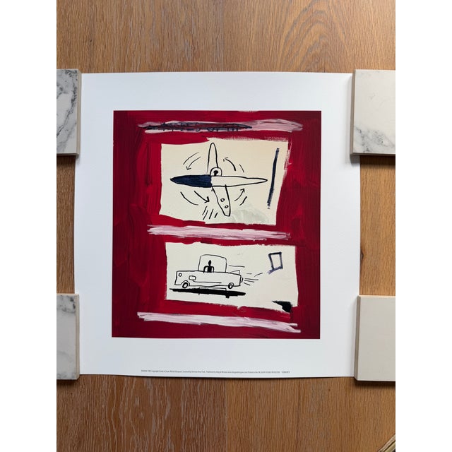 Elevate your space with this striking art print featuring Untitled&nbsp; (1985) by Jean-Michel Basquiat. Printed in the UK...