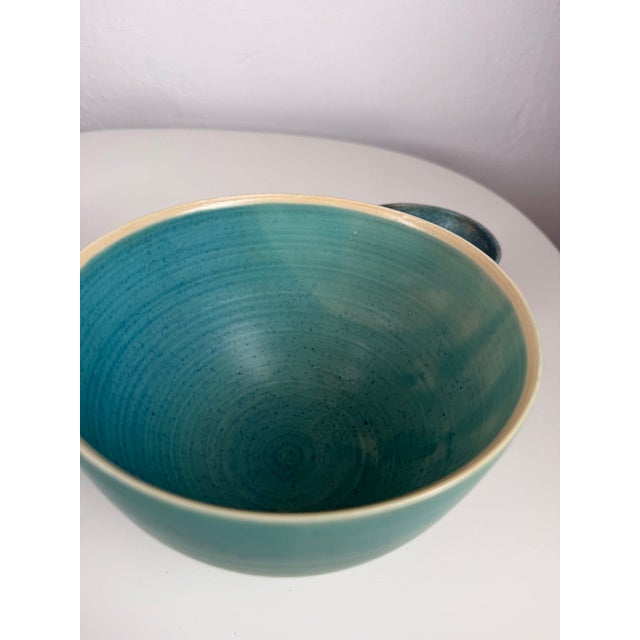 Vintage Handmade Ceramic Bowls, 1980s, Set of 4 For Sale - Image 15 of 17